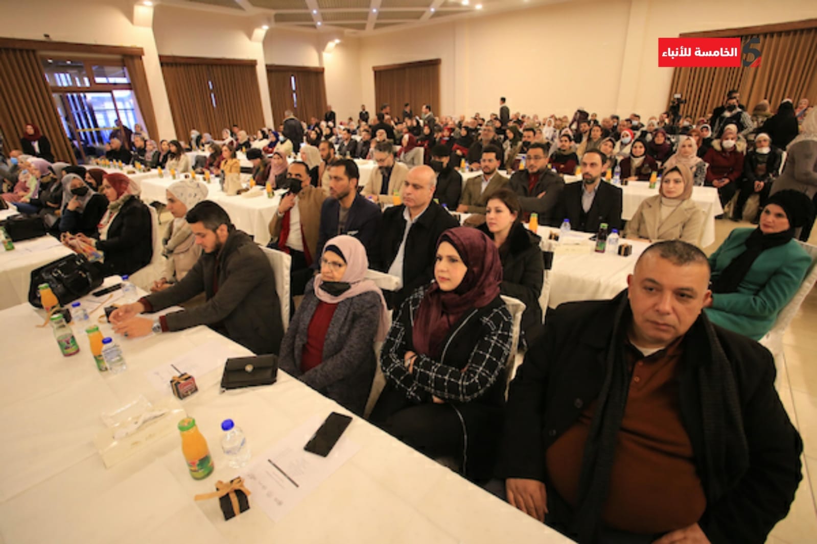 أطفال فلسطينيون يشاركون في أوبريت موسيقي بعنوان "استمتع بحياتك بالموسيقى"
