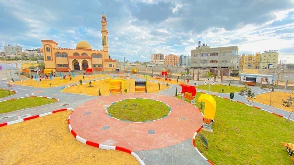 📷منتزّه الفردوس السياحي غرب مدينة بيت لاهيا شمال غزة