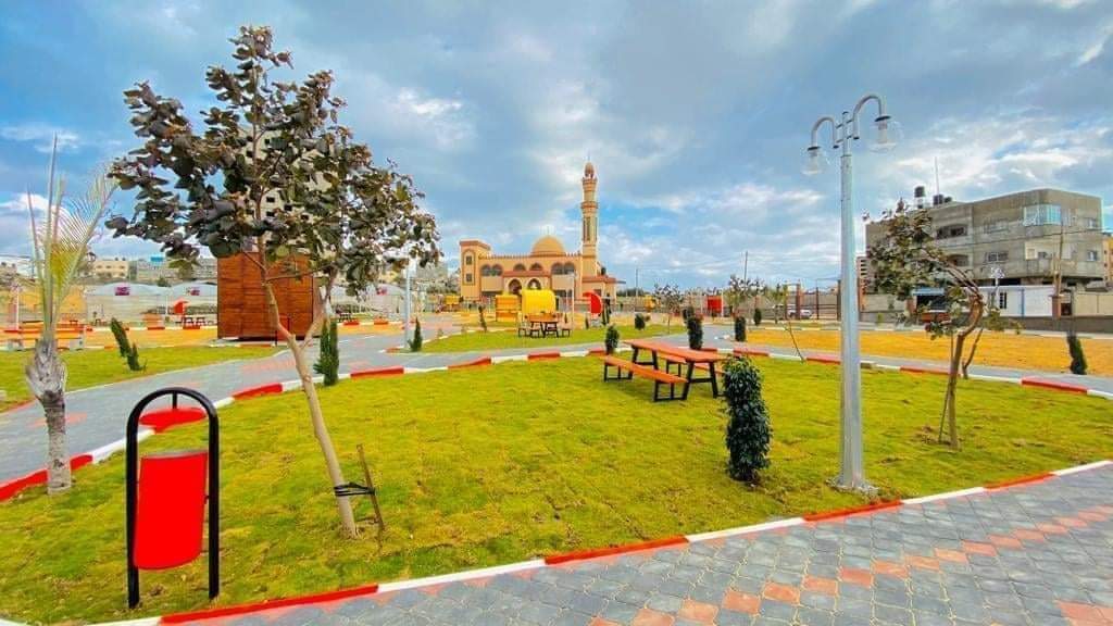 📷منتزّه الفردوس السياحي غرب مدينة بيت لاهيا شمال غزة