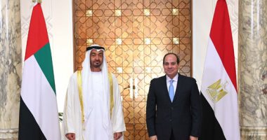 ولي عهد أبوظبي والسيسي