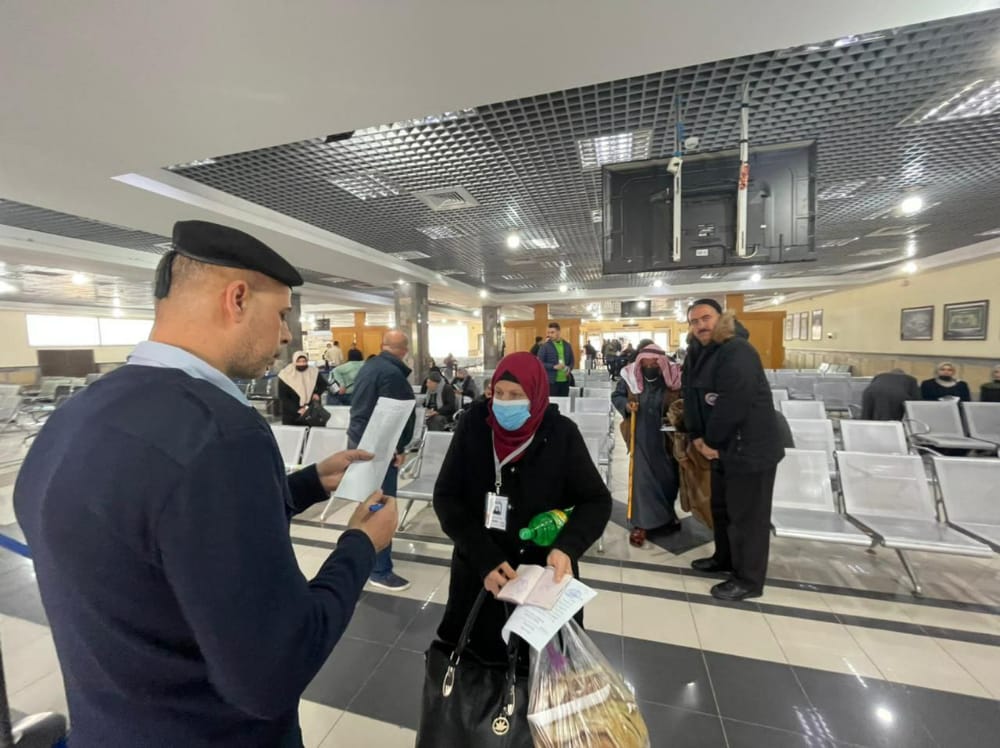 📷بدء مغادرة الدفعة الثانية من الفوج الثاني لمعتمري قطاع غزة عبر معبر رفح البري صباح اليوم، وعددهم 290 معتمراً.