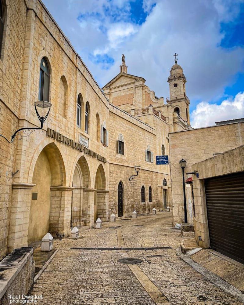 البلدة القديمة بمدينة بيت لحم.
