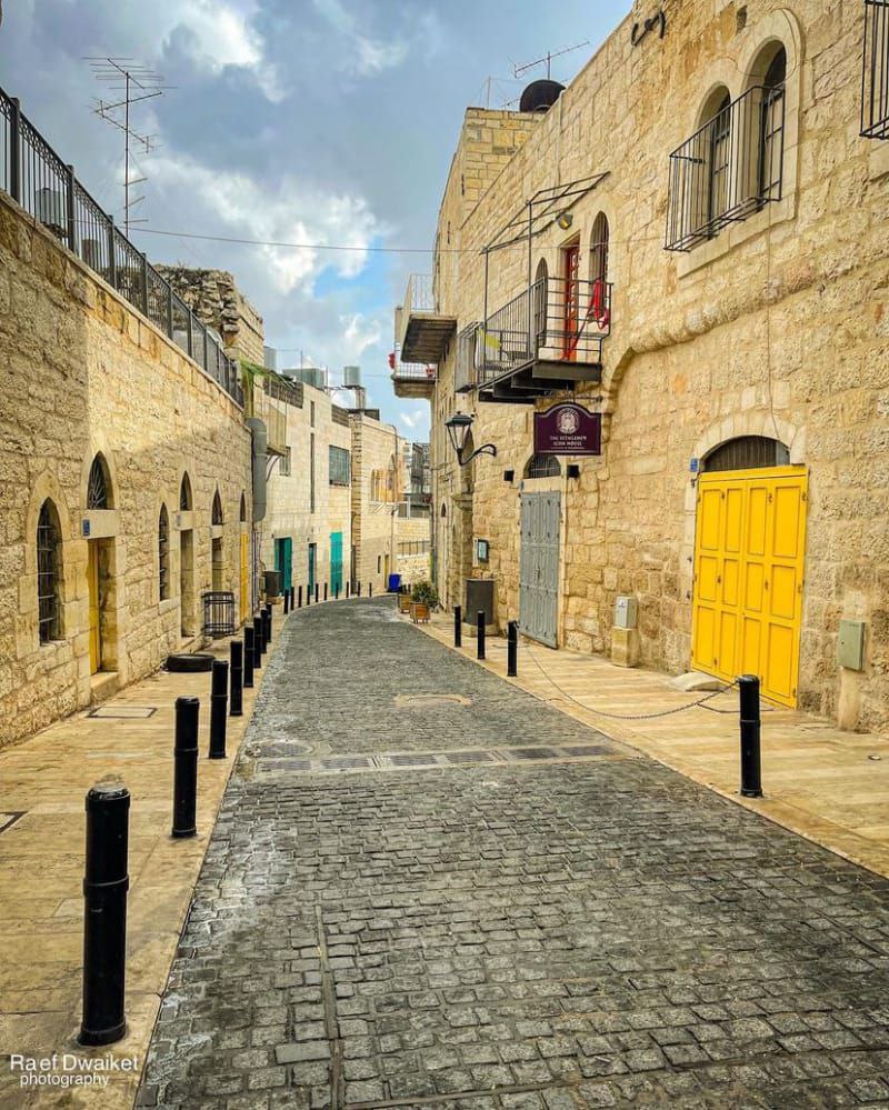 البلدة القديمة بمدينة بيت لحم.
