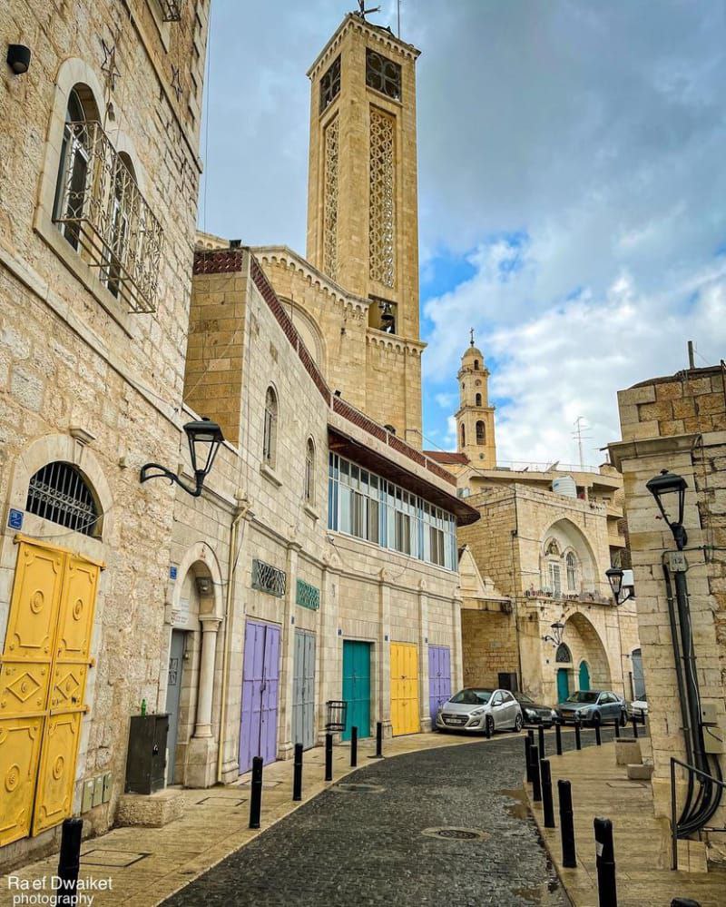 البلدة القديمة بمدينة بيت لحم.
