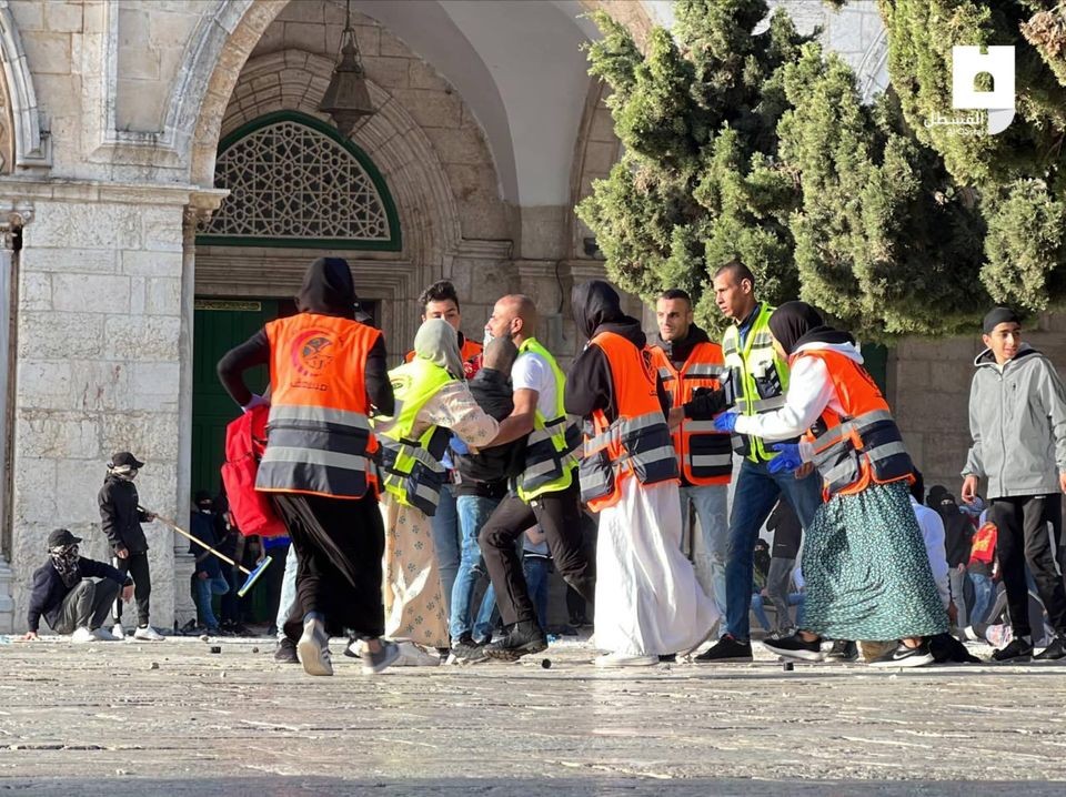 إصابات برصاص الاحتلال خلال المواجهات المندلعة بالقدس