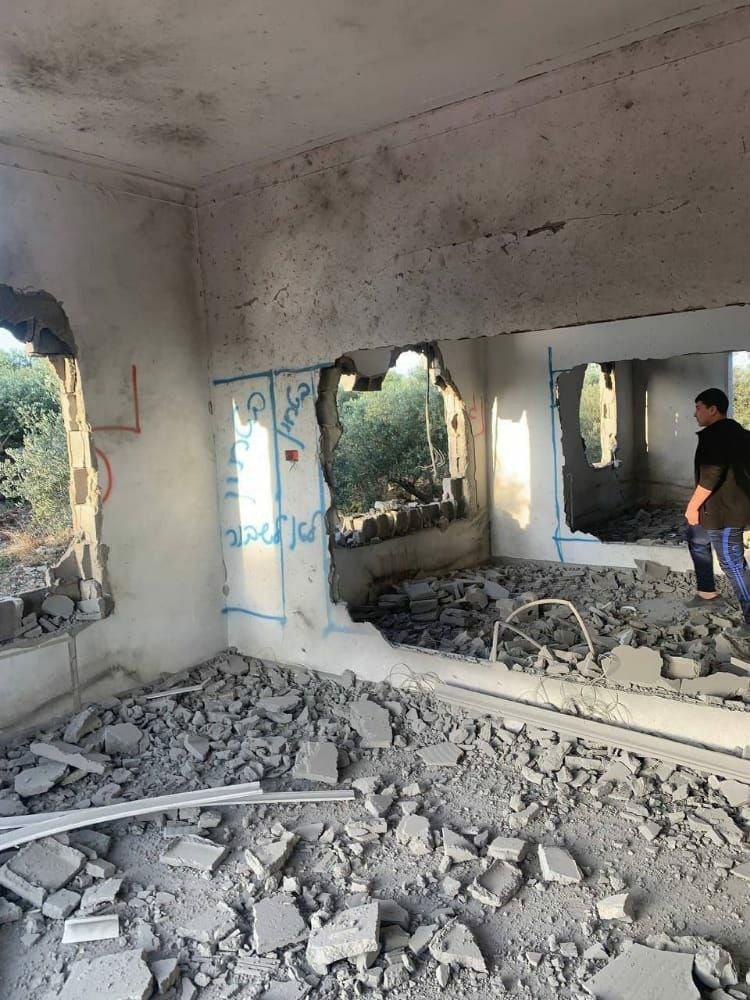 الاحتلال يفجر منزل الأسير جرادات في جنين  