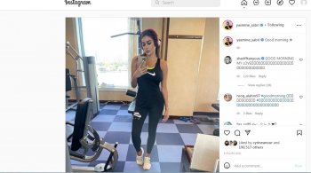 بإطلالة رياضية ياسمين صبري تبهر جمهورها