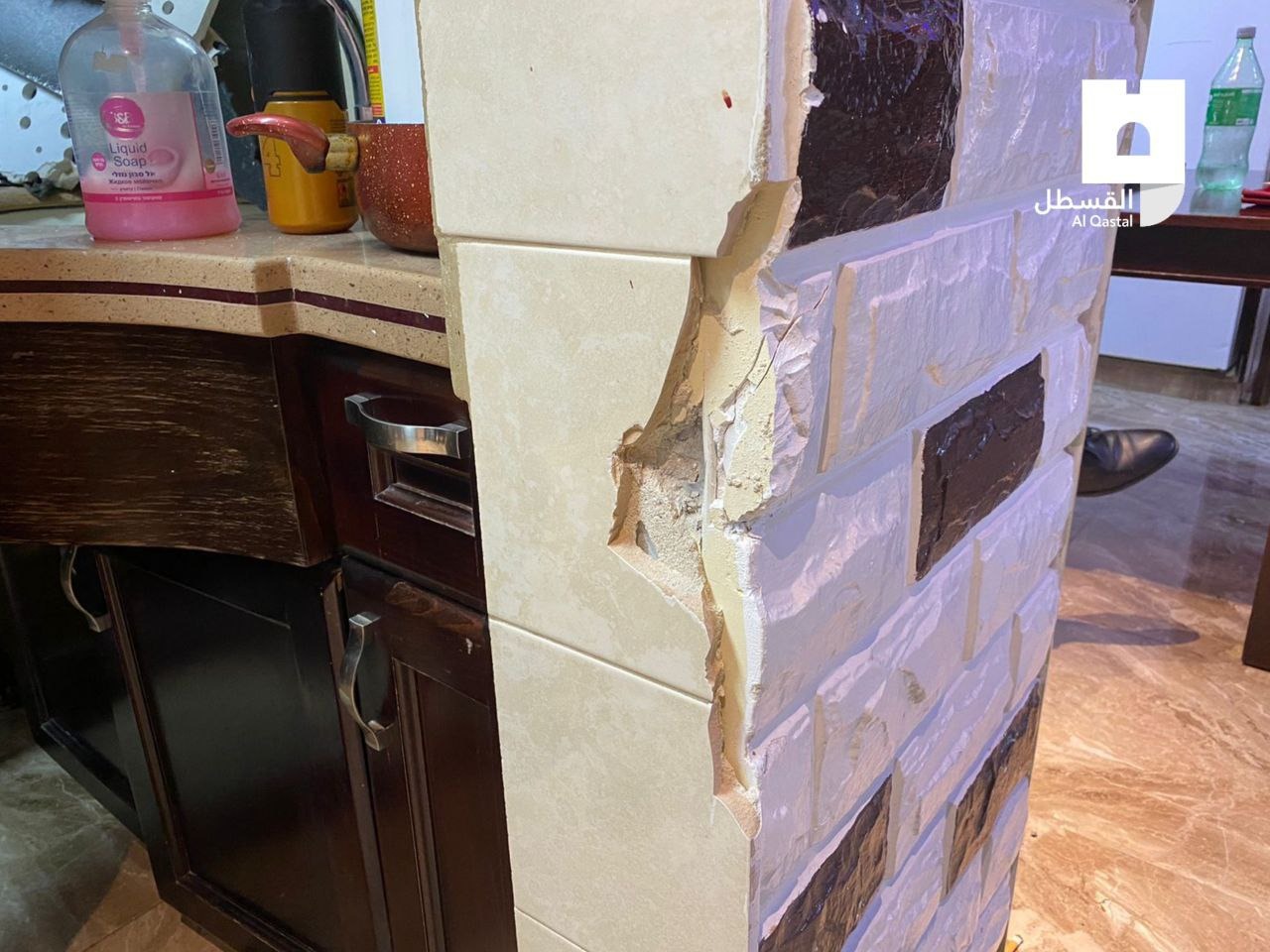 صور|| تغطية صحفية : "الدمار الذي خلفته قوات الاحتلال عقب اقتحام منزل الشهـيد محمد الشحام
