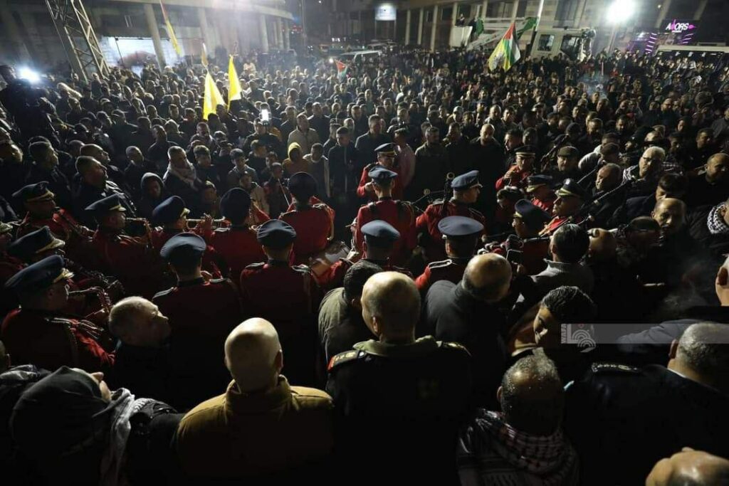 إحياء ذكرى انطلاقة حركة فتح ال58 في مدينة نابلس