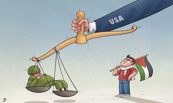 ازدواجية المعايير الأمريكية