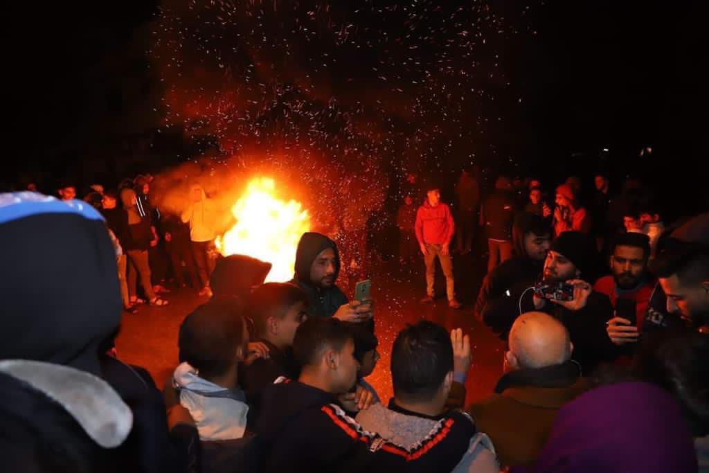 احتجاجات في بيت لاهيا ضد قرار مصادرة بعض الأراضي
