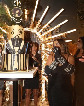 مجوهرات شذى حسون في عيد ميلادها
