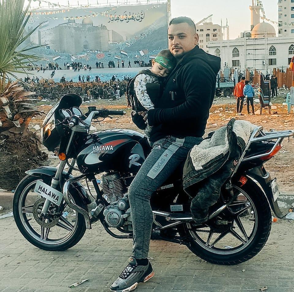 صورة القتيل عمر إياد الهبيل شمال غزة