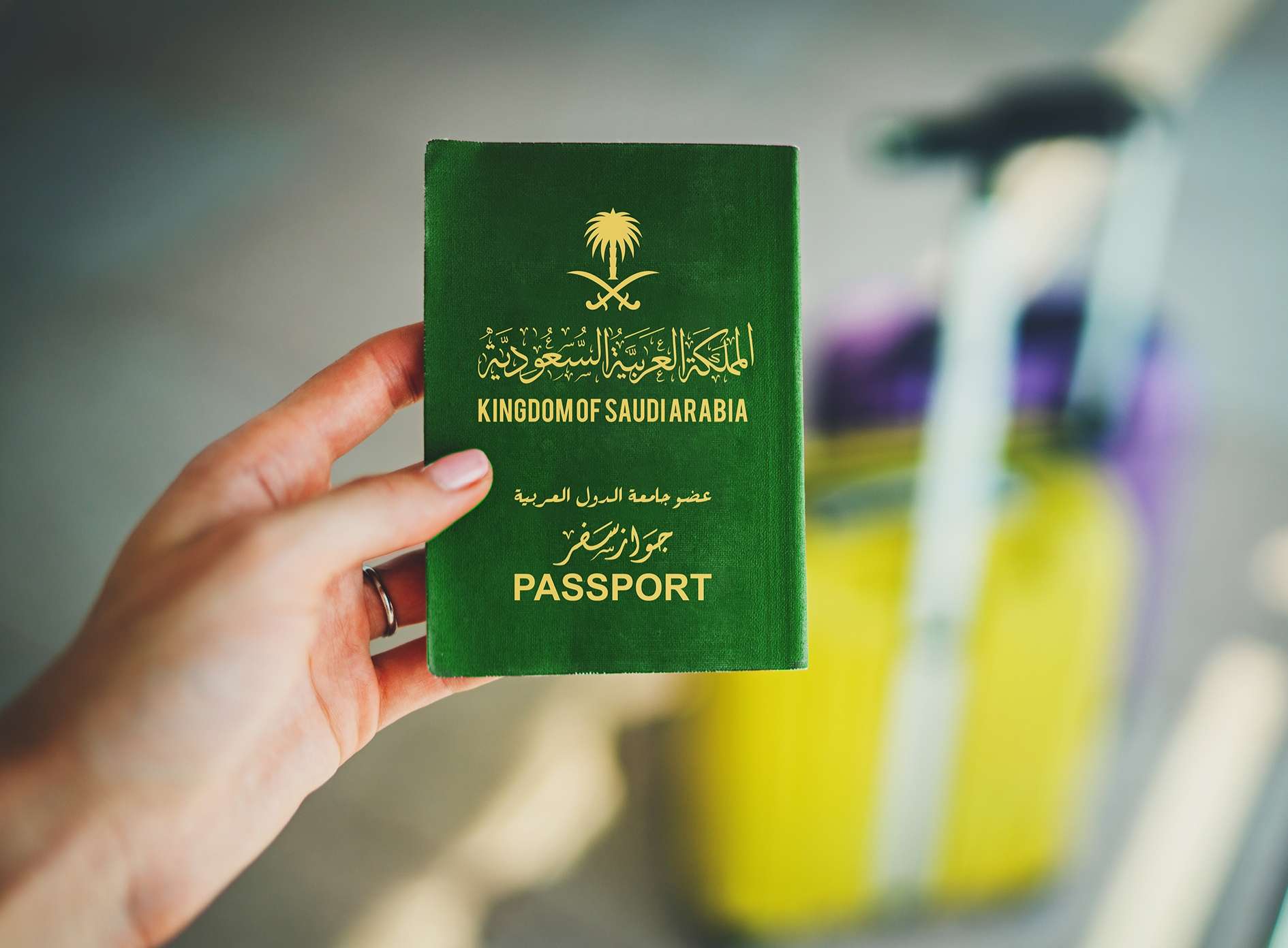 كيفية الاستعلام عن تأشيرة عمل برقم الجواز 1445