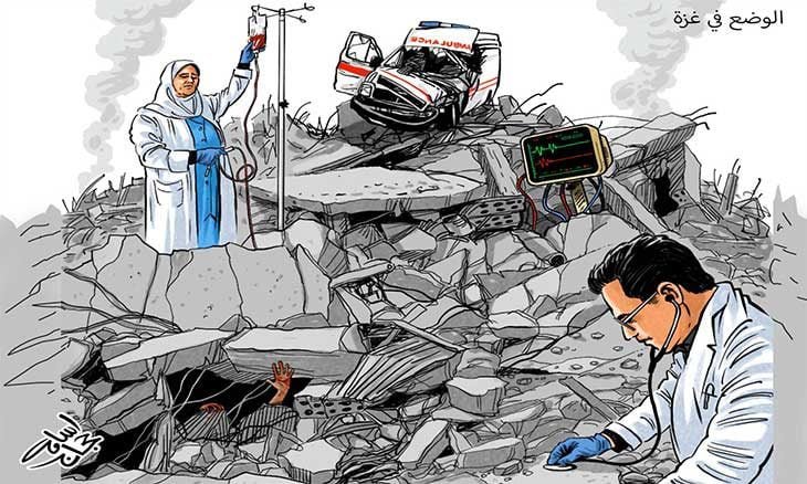 الوضع في غزة 