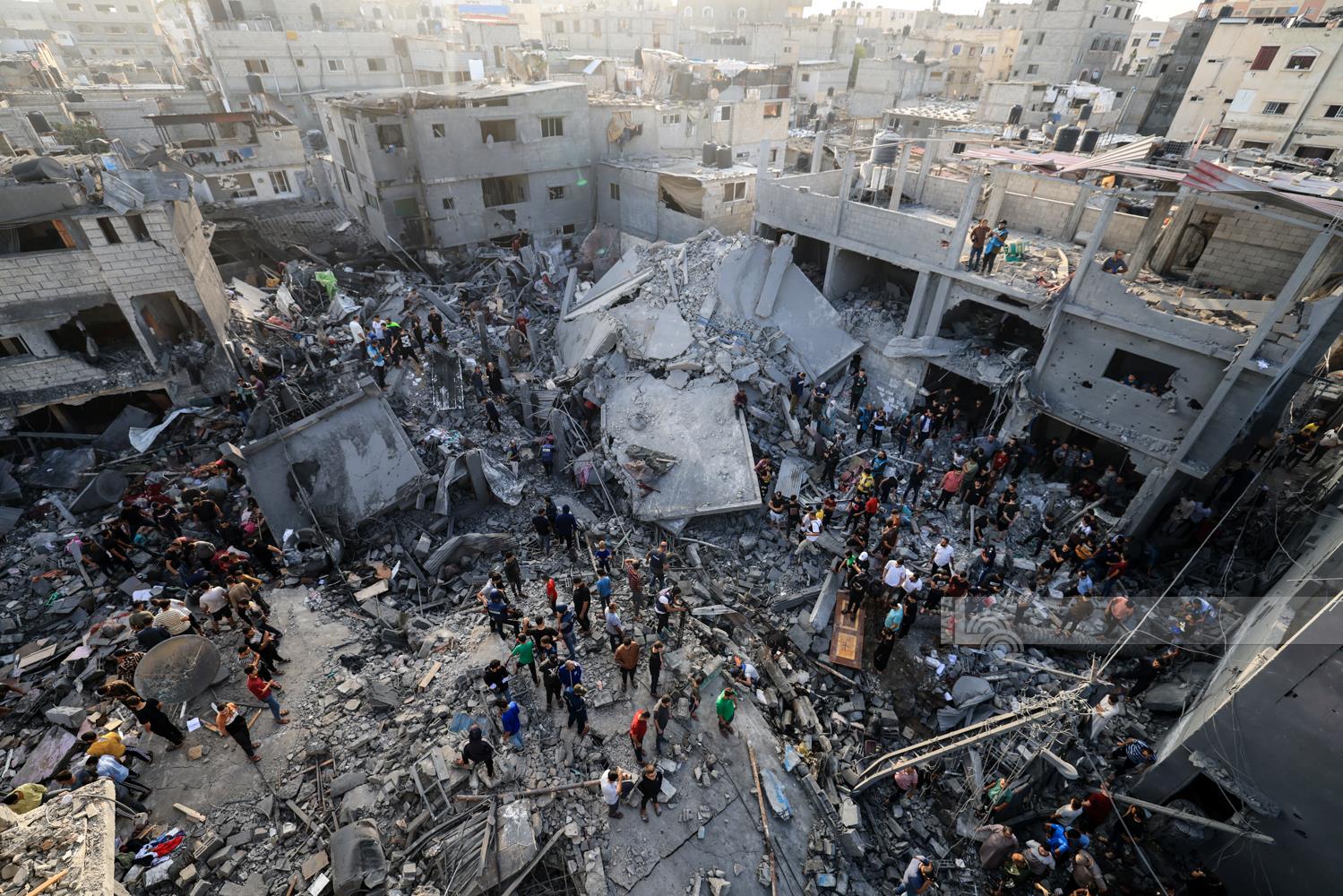 خلال الـ24 ساعة الماضية: الاحتلال ارتكب 16 مجزرة في قطاع غزة راح ضحيتها 150 شهيدا