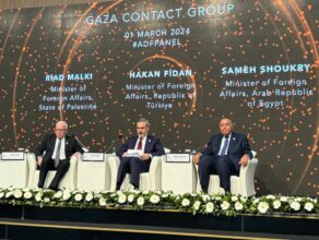 المالكي يشارك في جلسة نقاش حول العدوان على قطاع غزة خلال أعمال منتدى انطاليا الدبلوماسي