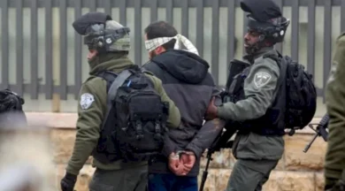 الاحتلال يعتقل 6 مواطنين من الضفة