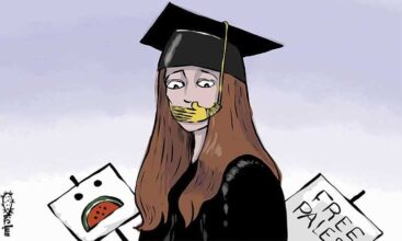 حرية التعبير في الجامعات الأمريكية