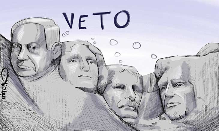 فيتو الأمريكي في الأمم المتحدة