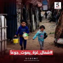 شمال غزة يموت جوعاً