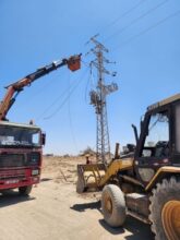 بالصور.. شركة كهرباء غزة تبدأ إصلاح بنيتها التحتية