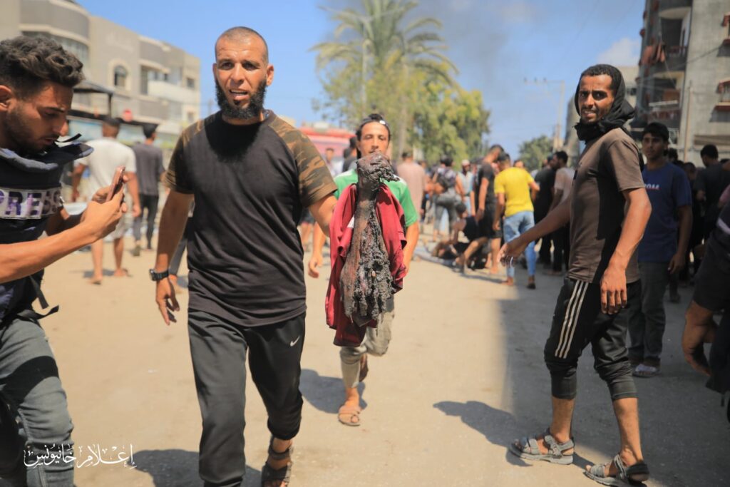 مجزرة مواصي خانيونس