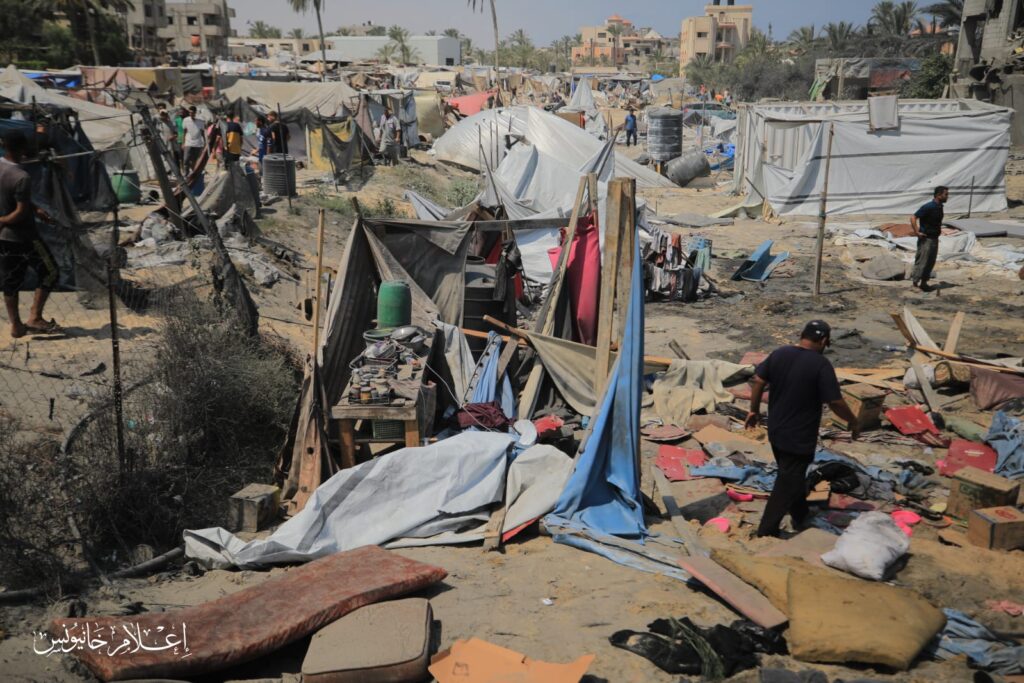 مجزرة مواصي خانيونس