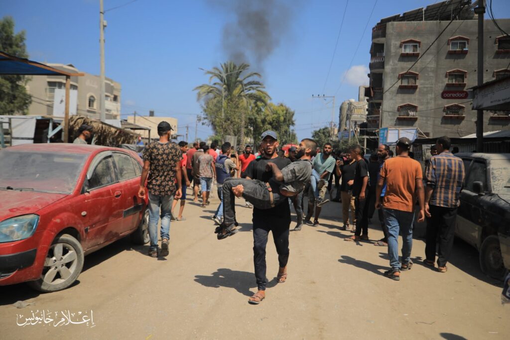 مجزرة مواصي خانيونس