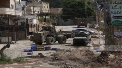 طوباس: الاحتلال يواصل عدوانه على مخيم الفارعة