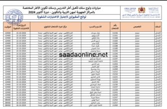 الان نتائج الشفوي لمباراة التعليم 2024