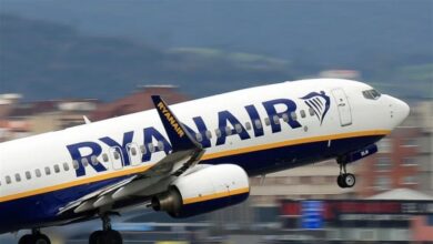 شركة "رايان" للطيران الإيرلندية تمدد تعليق الرحلات الجوية إلى إسرائيل حتى مارس