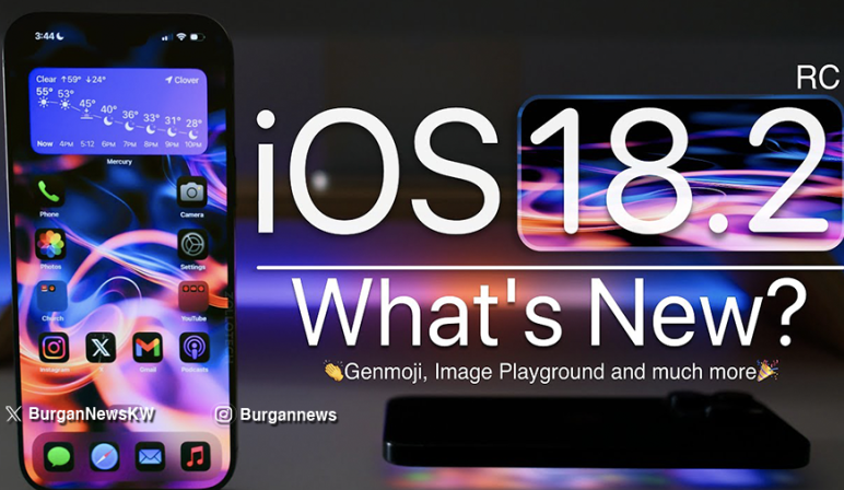 تحديث iOS 18.2