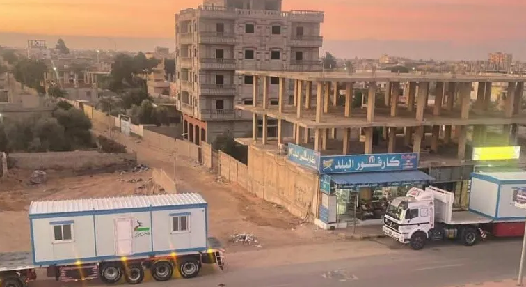رابط وزارة الأشغال لتسجيل الوحدات السكنية المؤقتة "الكرفانات"
