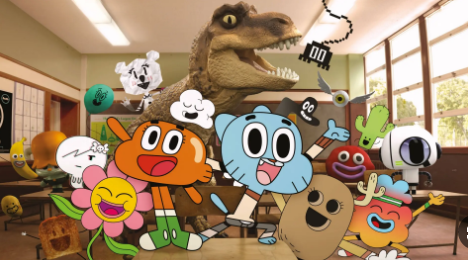 شاهد حلقات عالم غامبول المدهش