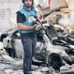 المصور الصحفي أيمن الجندي.. الذي وثّق الحرب حتى لحظة استشهاده