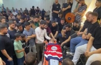 تشييع جثمان الشهيد "أبو عليا"