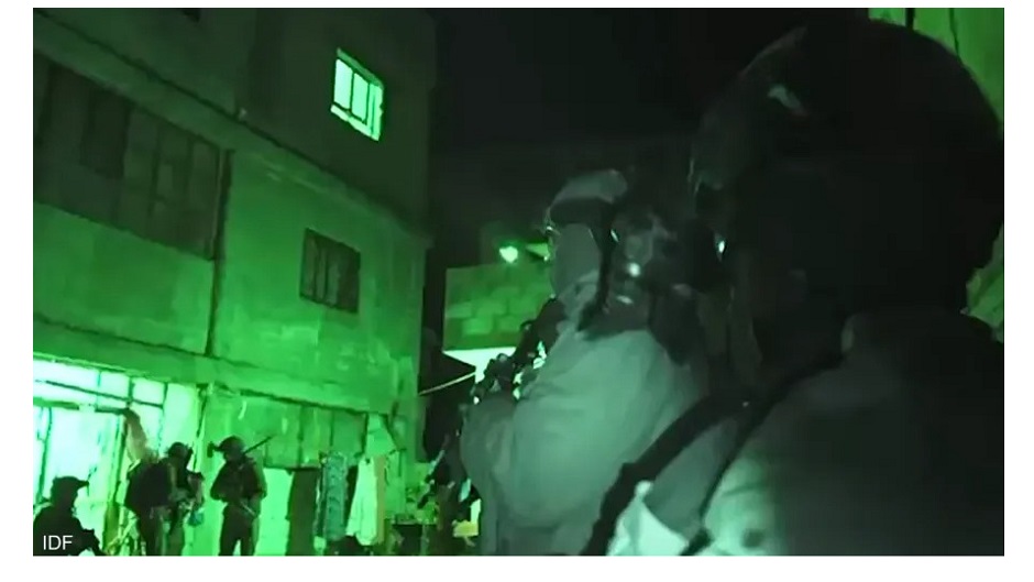 اللحظات الاولى للتوغل الإسرائيلي بريف دمشق