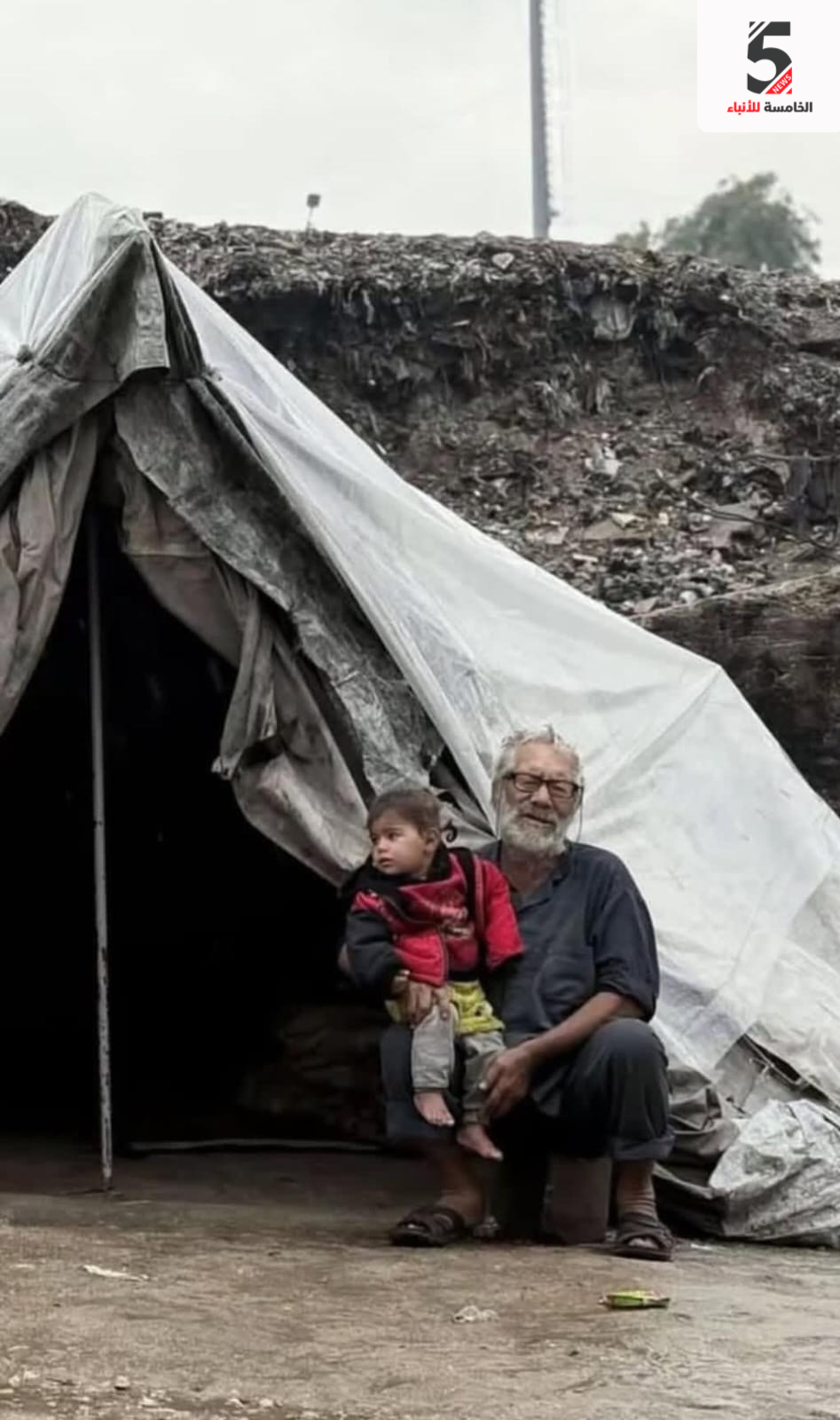 المنخفض رحل، لكن المعاناة بقيت… صور من واقع النازحين في غزة