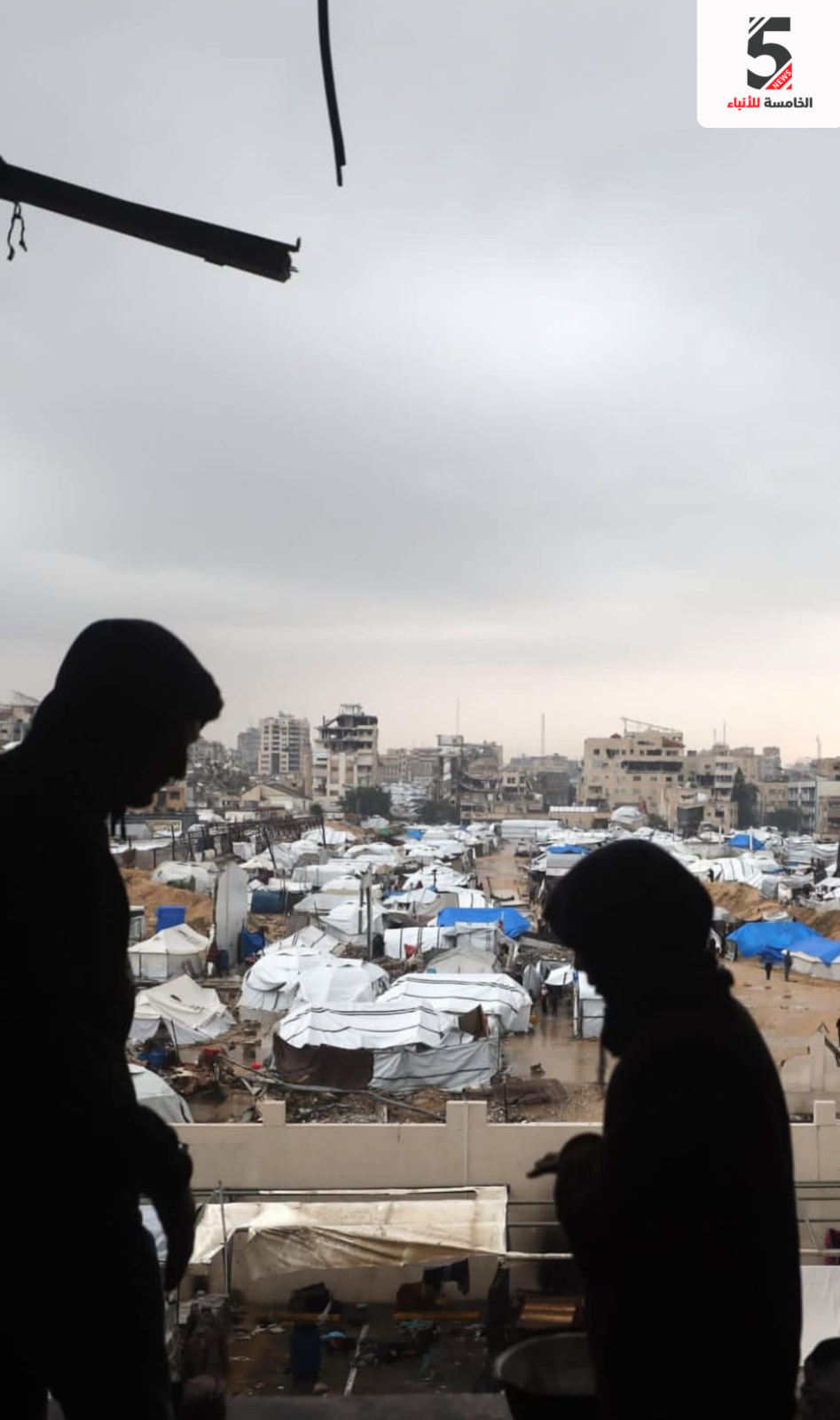 المنخفض رحل، لكن المعاناة بقيت… صور من واقع النازحين في غزة