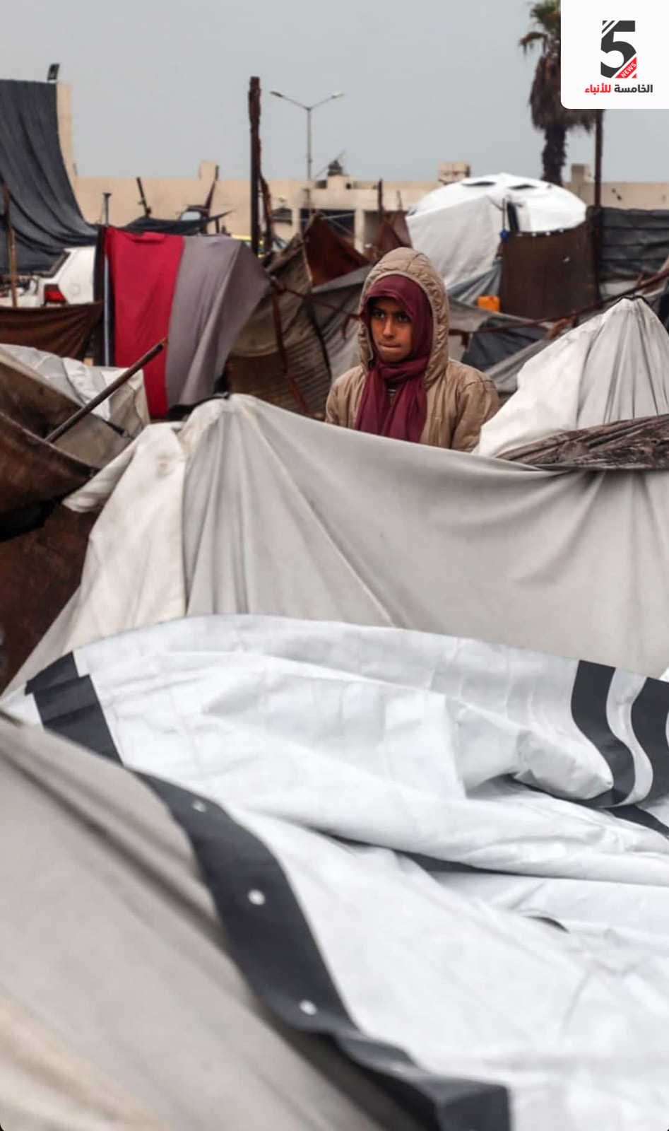 المنخفض رحل، لكن المعاناة بقيت… صور من واقع النازحين في غزة