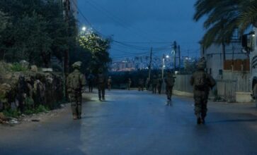 الجيش الإسرائيلي يختتم حملة أمنية شمالي الضفة شملت 12 بلدة