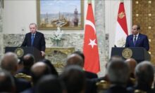 السيسي و أردوغان يؤكدان ضرورة تثبيت وقف إطلاق النار في غزة