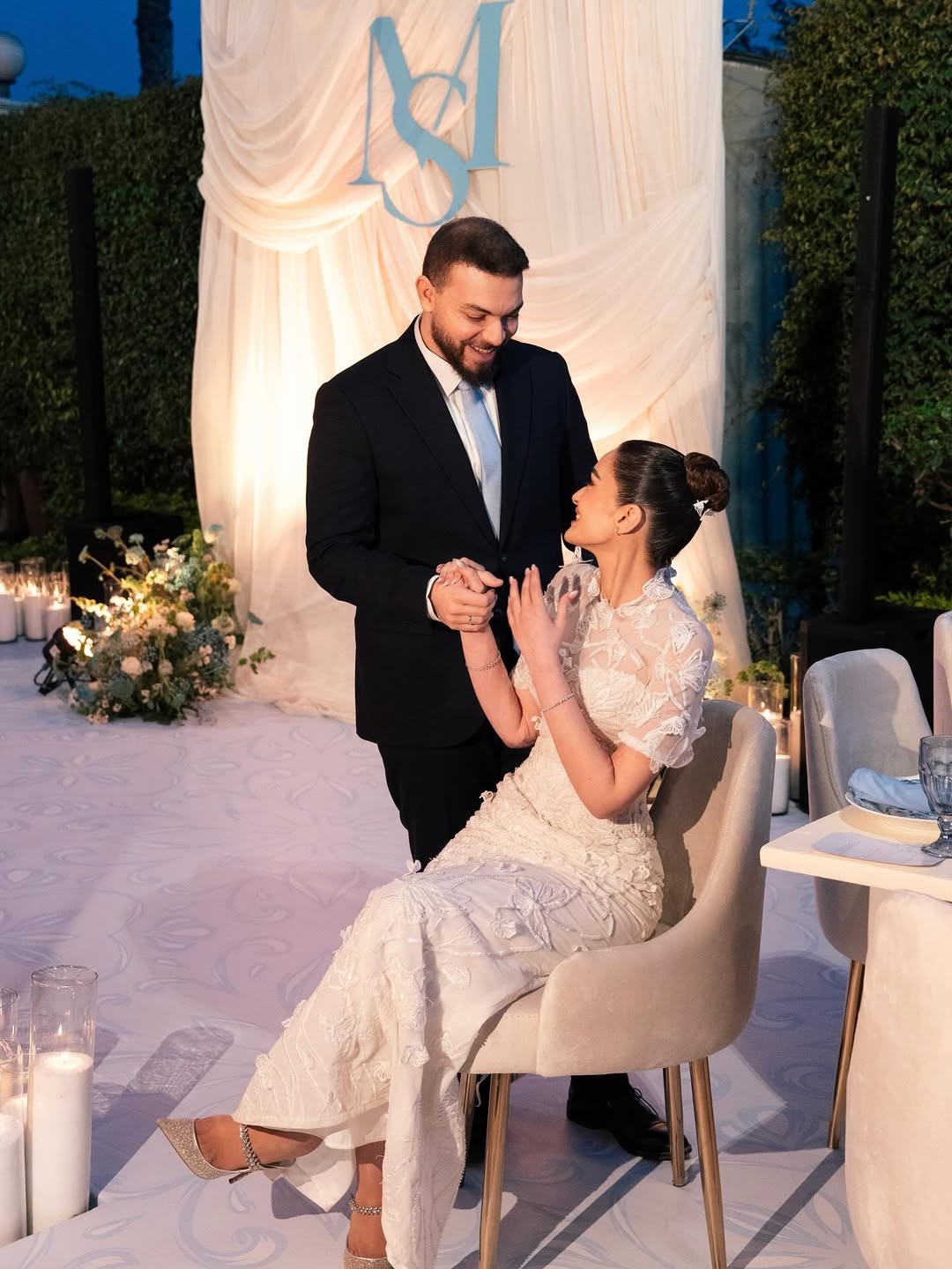 من هو خطيب ملك أحمد زاهر؟