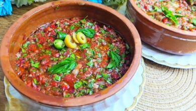 طريقة عمل السلطة التركية للمشاوي