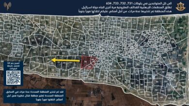 الاحتلال ينذر بإخلاء عدة قرى جنوب لبنان تمهيداً لقصفها