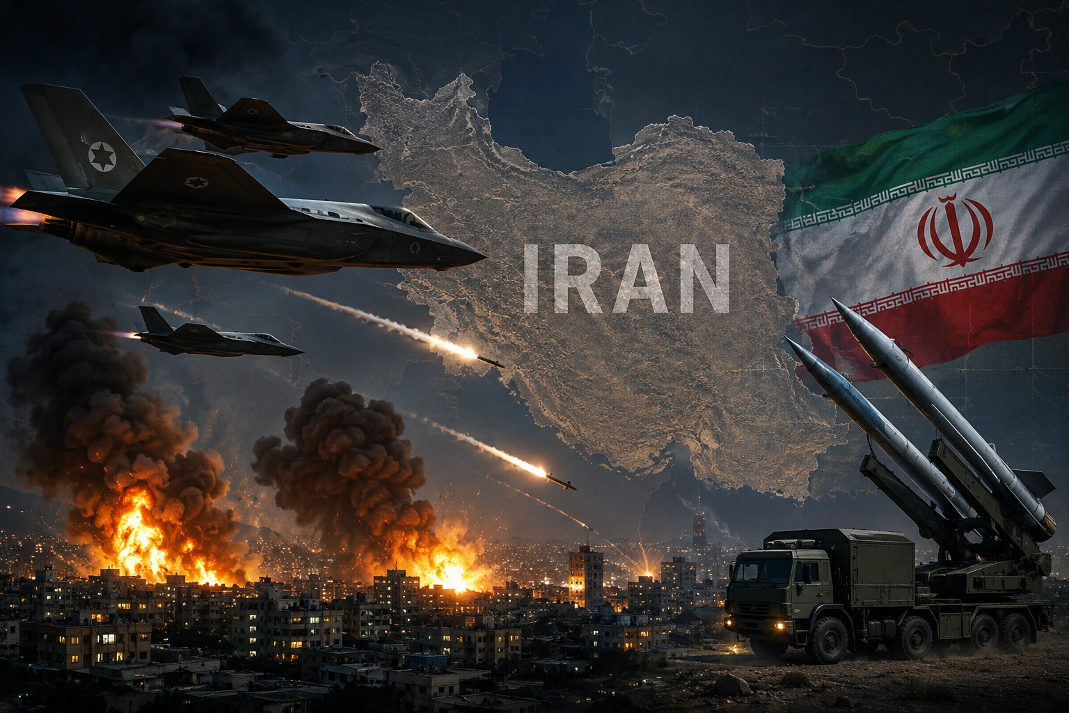 هجوم إسرائيلي واسع على إيران.. استهداف الدفاعات الجوية ومصانع المسيّرات