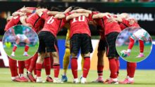 الحذاء الزهري في كأس العالم 2026 يخطف الأنظار في افتتاح المونديال