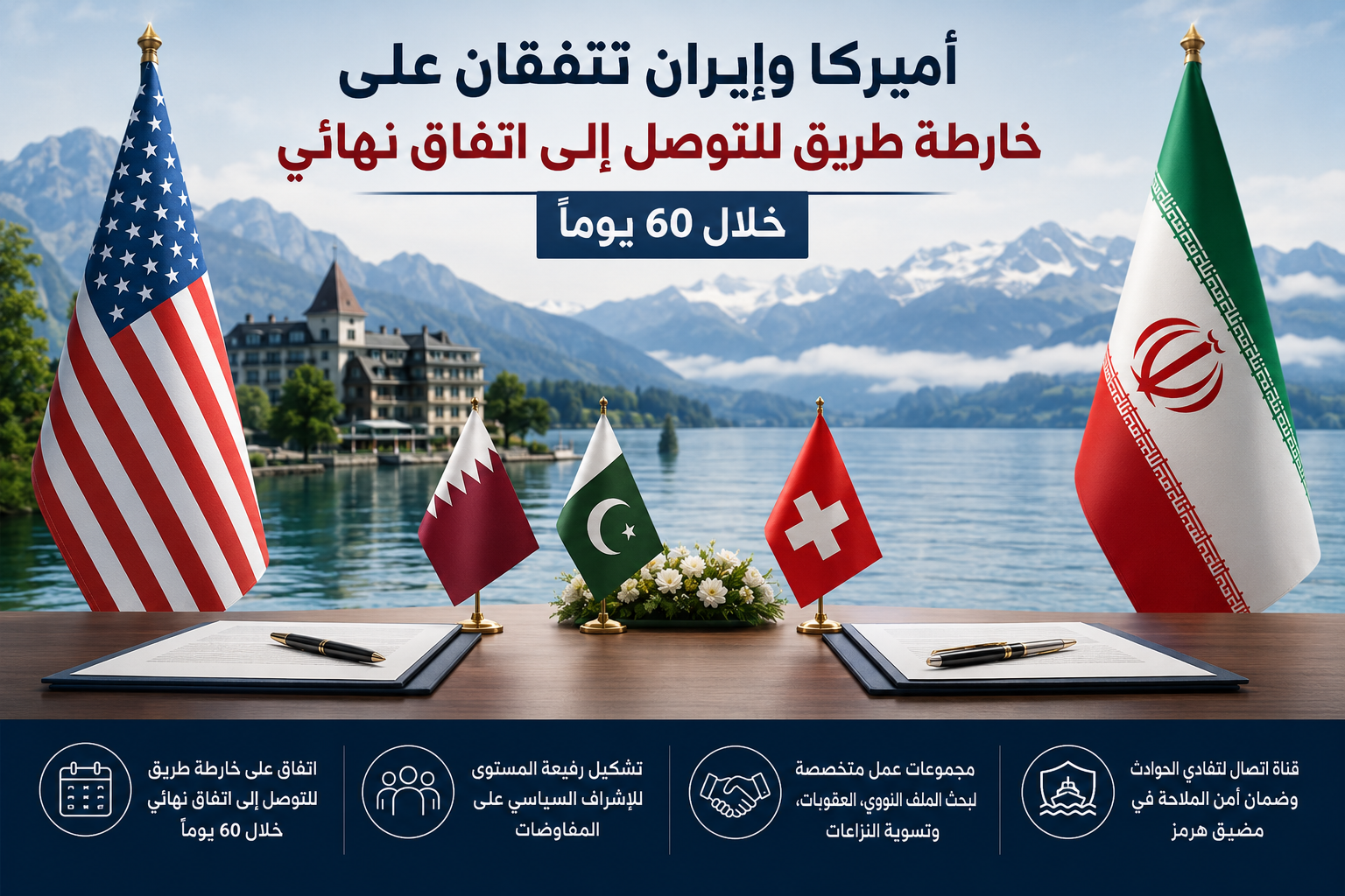 واشنطن وطهران تتفقان على خارطة طريق