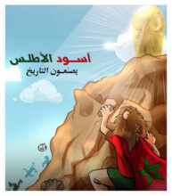 أسود أطلس